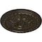 Ekena Millwork Stockport Ceiling Medallion (Fits Canopies up to 6 1/4"), 28"OD x 2 3/4"P, Stone Hearth Crackle CM28STSHC - alternate 2